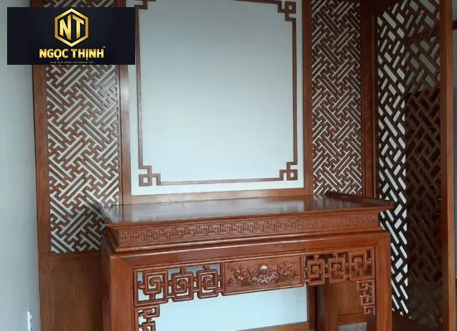 TỦ THỜ GỖ TỰ NHIÊN – NGỌC THỊNH